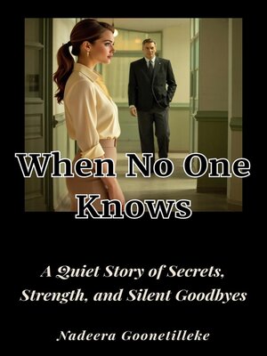 cover image of When No One Knows
